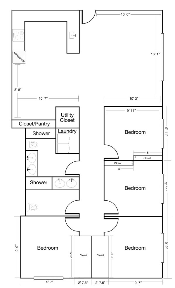 Timberland floor plan